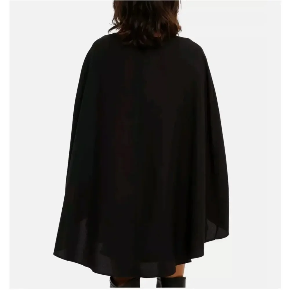 Her Universe Star Wars Studded Darth Vader Black Sleeveless Cape Dress Medium
